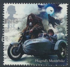 Great Britain SG 4146 Sc# 3785  Used  Harry Potter Hagrid's Motorbike