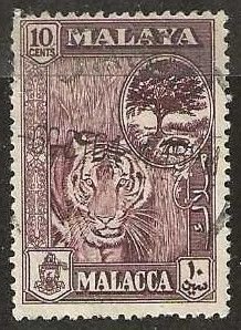 Malacca  Sc.  61  used.  1960.  (M640)
