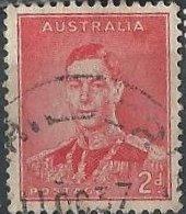 Australia 169 (used) 2p George VI, scarlet (1937)