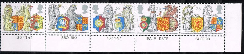 Great Britain 1998,Sc.#2026a MNH 650th Anniv of the Order of the Garter