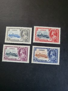 Stamps Cyprus Scott 136-9 never hinged