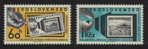 Czechoslovakia National Philatelic Exhibition Bratislava 2v 1960 MNH