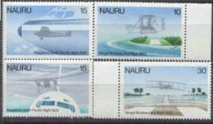 Nauru 191-94 MNH Aviation SCV1.15