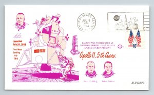 1974 APOLLO 11 Launch Pad 39 Dedicated as National Shrine - July 18 - F2684
