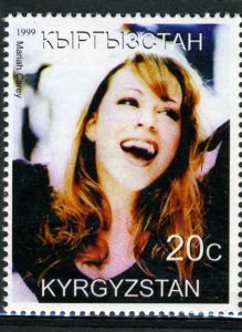 Kyrgyzstan 1999 MARIAH CAREY 1 value Perforated Mint (NH)