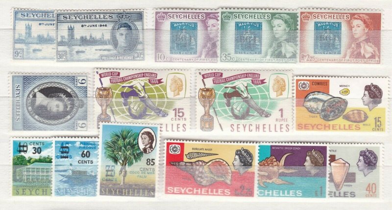 SEYCHELLES ^^^^^^#149/243    MNH/MH  collection    $$@dca431sey