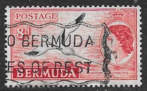 Bermuda 153: 8d White-tailed Tropicbird (Phaethon lepturus), used, F-VF