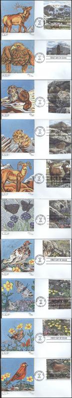 #4198 Alpine Tundra Curtis FDC Set