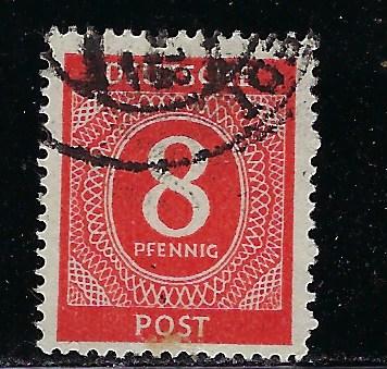 Germany AM Post Scott # 536, used