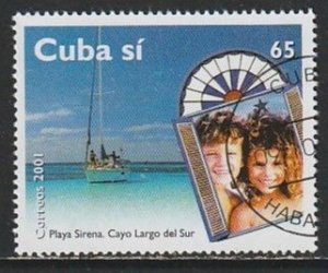 2001 Cuba - Sc 4168 - used VF - 1 single - Tourism