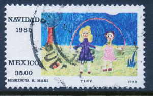 MEXICO 1413, Christmas Holidays, 1985. Used. (1144)