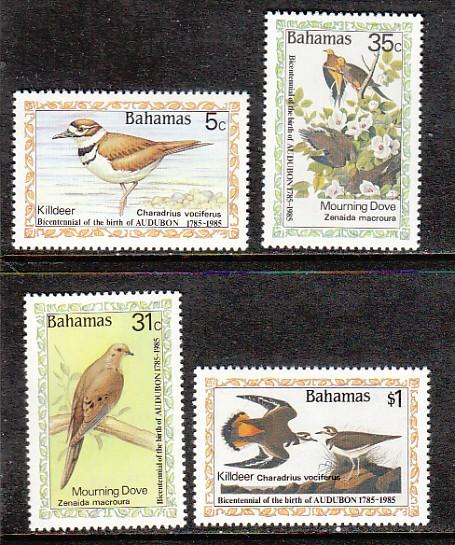 Bahamas Birds 576-579 MNH  VF