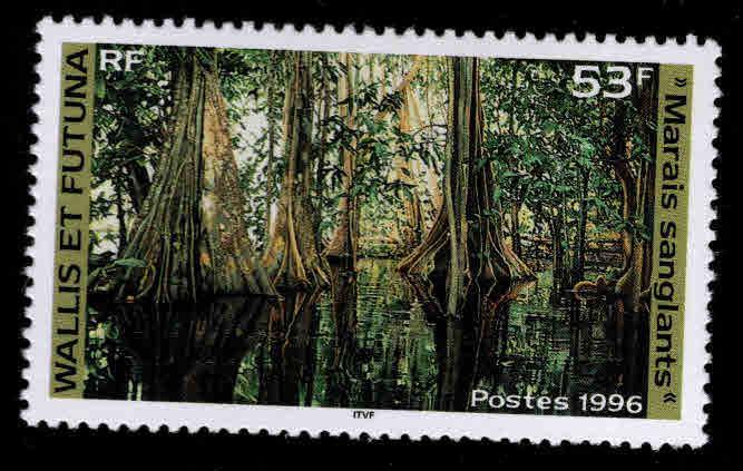 Wallis and Futuna Islands Scott 482 MNH** swamp stamp