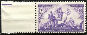 US #898 MNH Single W/Selvage Coronado Expedition SCV $.35 L44