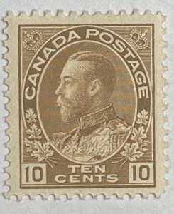 CANADA 1911-1925 #118 King George V 'Admiral' Issue - MNH (CV 150$ +)