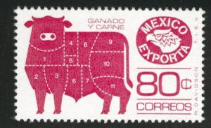 MEXICO Scott 1168a MH* perf 14 stamp