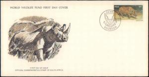 South Africa, Worldwide First Day Cover, Animals