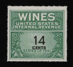 #RE126 14c Wines, Mint NGAI NH [5] **ANY 5=FREE SHIPPING**