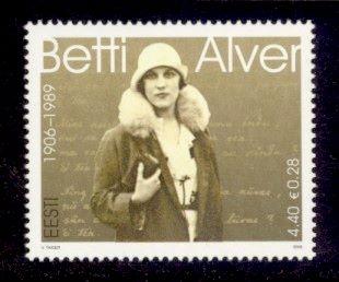 Estonia Sc# 554 MNH Betti Alver