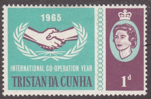 Tristan Da Cunha 87 International Cooperation Year 1965