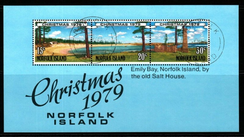 NORFOLK ISLAND SGMS233 1979 CHRISTMAS FINE USED