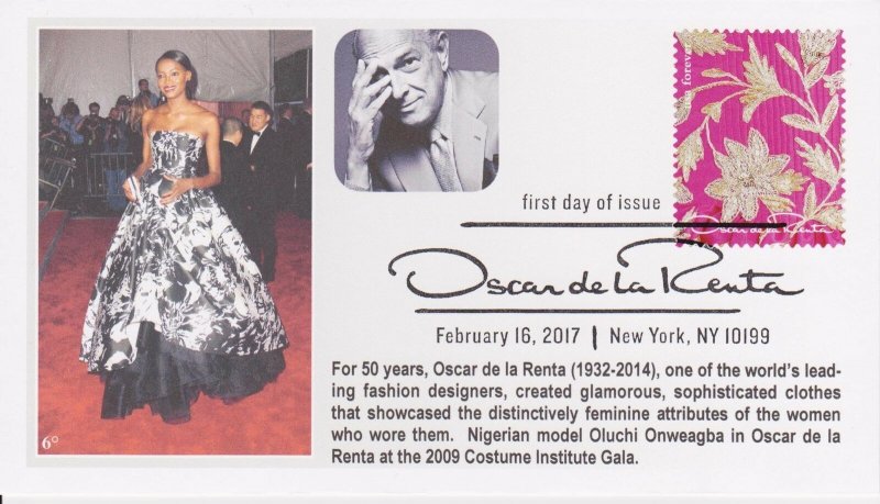 6° Cachets 5173 Oscar de la Renta Nigerian model Oluchi Onweagba (black white)