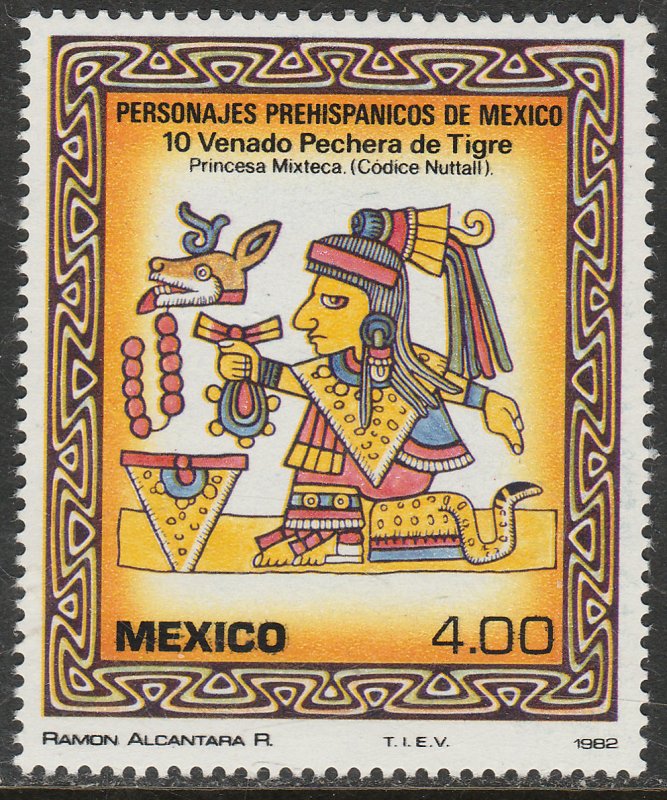 MEXICO 1287, Pre-Hispanic Art. MINT, NH. F-VF.