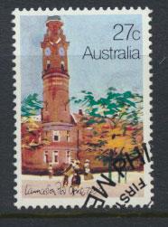 Australia SG 854 Used PO Bureau Cancel  