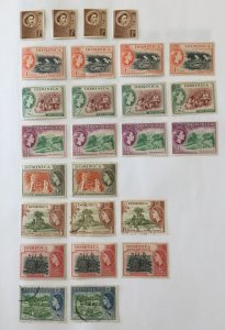 DOMINICA QV/QE M&U Collection (Aprx. 200)  TK1887 