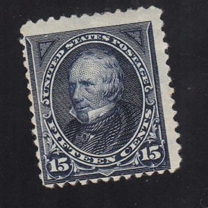 US: Sc #259, MH, Small Thin (39829)