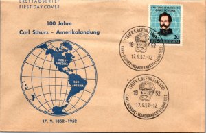Germany Post-1950, Worldwide First Day Cover