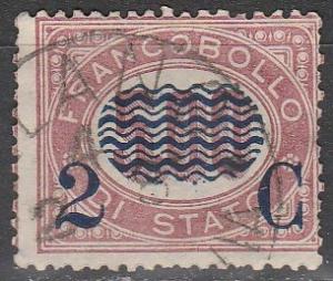 Italy #43 Used CV $13.00  (A5834)