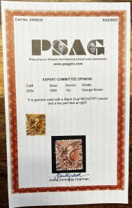 US 283a with Cert. from PSAG