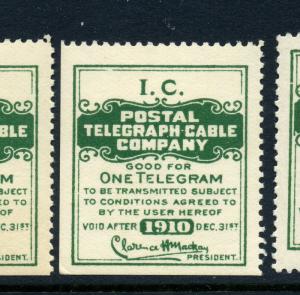 Scott #15TO12  Postal Telegraph Company Mint Stamp (Stock 15TO12-4)