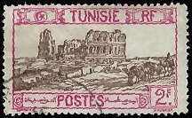 TUNISIA   #103 USED (3)