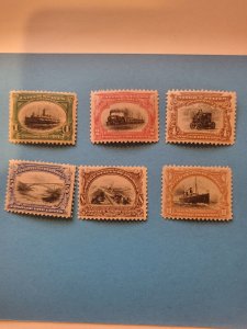 Stamps US Scott #294-9 never hinged