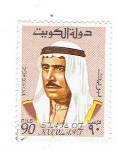 KUWAIT SCOTT#472 1969 SHAIKH SABAH - USED