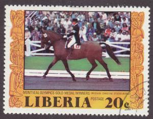 Liberia 786 Olympic Equestrian Winners 1977