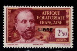 French Equatorial Africa Scott 117 MH* 1940 stamp