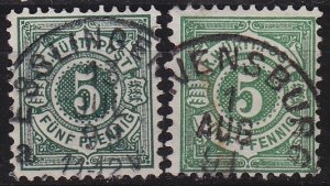 GERMANY Württemberg [Dienst] MiNr 0056 ( O/used ) [02]