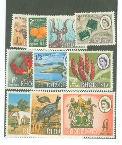 Rhodesia (1890-1923) #223a-236a Mint (NH) Single (Complete Set)