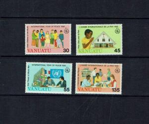 Vanuatu 1986 Christmas and International Peace Year, MNH set