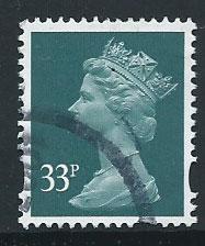 GB Machin 33p QE II  SG Y1696  Fine Used