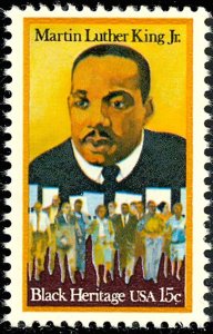 Martin Luther King Jr Black Heritage One PACK OF TEN 15¢ Stamps Scott 1771