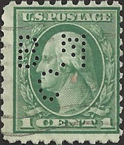 # 543 USED GREEN GEORGE WASHINGTON