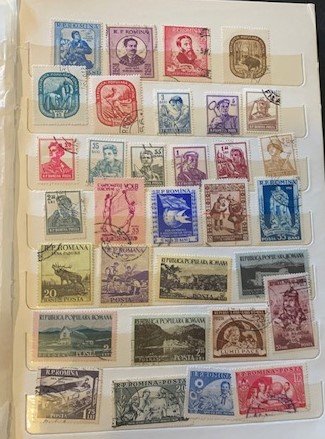 STAMP STATION PERTH Romania Collection (1 ) in Album 575+ stamps Mint/Hinged