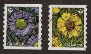 Used 2977 and 2978 Daises Underprint P2