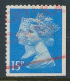 GB SG 1475  Used perf 14 - 1 centre band -  Litho Walsall