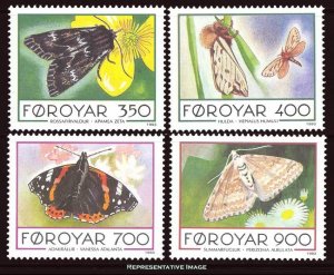 Faroe Islands Scott 256-259 Mint never hinged.