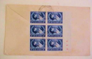 SOUTH WEST AFRICA   FDC 1948 TO USA & TB PAIR 1shilling 1947 TO USA